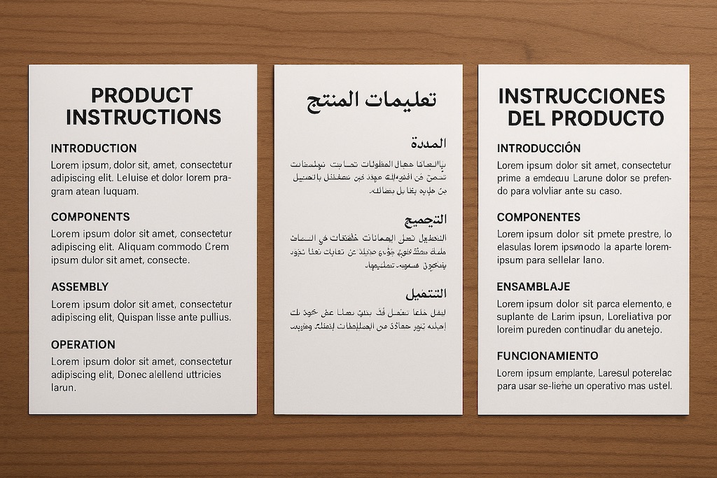 From 3 Hours to 5 Minutes: Automated Translation Platform for Retail Product Instructions